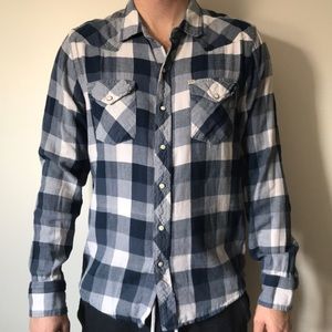Urban Outfitters Salt Valley Plaid Flannel